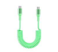 Expandable Type C Data Cable Male to Male USB C Connectors Wire Power Cord