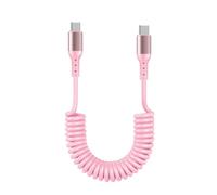 Expandable Type C Data Cable Male to Male USB C Connectors Wire Power Cord