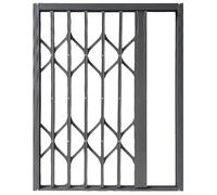 Expandable Window Security Grill - Interior Burglar Deterrent for Sliding Doors & Balconies, Hotels & Schools Safety Solution