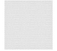 Expanded Mesh Panel Stainless Steel Silver 100x85cm V2A 20x10mm 2mm Heavy-DutyHD