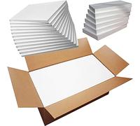 Expanded Polystyrene Foam Sheets (EPS) Rigid EPS70 SDN Floor Insulation Sheeting - Packing Void Filler Protective Packaging (600 x 400 x 25mm, 36 Sheets)