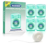 Expanding Dental Floss with Coconut Oil, Mint Flavour, Shred-Resistant