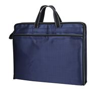 Expanding File Bag Handbag Portable B4 Oxford Document Folder Bag with Handle Zipper Business Briefcase Bag Laptop Bag Messenger Bag Files Storage Bag Pouch Organiser for Conference Business Travel