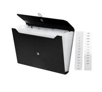 Expanding File Folder 13 Pockets Accordion File Organizer A4 Letter Size Paper Document Receipt Organizer Easy Use Expandable Accordion Folder