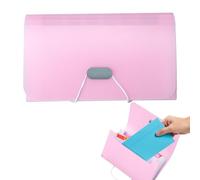 Expanding File Folder 13 Pockets Expanding File Folder A6 Letter Size Paper Organizer Portable Document Organizer | Paper Document Receipt Organizer, File Folder