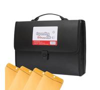 Expanding File Folder, 26 Pockets Accordion File Organizer - Account Book with 26 Pockets | Expand File Wallets, Office Presentation Supplies, Cal