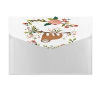 Expanding File Folder, 6 Pockets Zipper Expandable Document Organizer Accordion Filing Folder Print St. Patrickâ€™s Day Shamrock Irish Lucky Clover Leaves