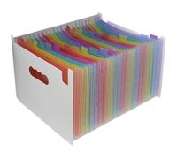 Expanding File Folder Expandable A4 Organ Bag Desktop Finance Contract Bill Holder for Home, Office, and School