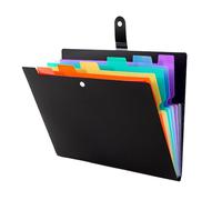 Expanding File Folder - Large Capacity Waterproof File Folder for Archives - For Document Storage Classroom Office Travel Students Teachers