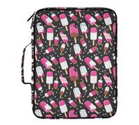 Expanding File Folder Organizer for Documents with Labels Portable Bill Receipt Accordion School Office Supplies 14 x 10 in Ice Cream
