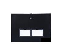 Expanding File Folder Simple 8-Pocket Accordion Organizer Waterproof Large Paper Document Receipt for Office, Business Trip, Home(Black B)