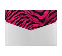 Expanding File Folder with 6 Pockets, Waterproof A4 Document Holder with Snap Closure, Zebra Tiger Leopard Accordion File Organizer for Office, Home, Travel & Gifts