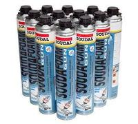 EXPANDING FOAM FILLER GUN GRADE (BOX OF 12) 750ML SOUDAL