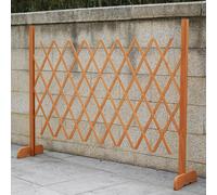 Expanding Garden Wood Fence Freestanding Screen