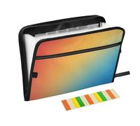 Expanding Hanging File A4 Size Portable File Folder with Label for Medical Student Nursing School Primary Spectrum