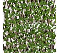 Expanding Willow Trellis Artificial Variagated Leaves Design 120x180cm