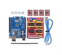 Expansion Board CNC Shield for v3 For Arduino With Stepper Motor Driver DRV8825 Heatsink For 3D Printer Engraving Machine Control Kit(R3-V3-4988)