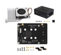 Expansion Board X1005 With Double NVMe Solid Disk Board High Capacity & Efficient Cooling NVMe Double Solid Disk Adapter HAT