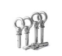 Expansion Bolt, Sleeve Anchor Concrete Expansion Eye Bolt 304 Stainless Steel Installation Artifact Hook Long Universal Ring Expansion Screws(M10x100mm 2pcs)