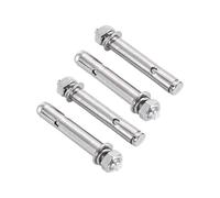 Expansion bolts, 2-10PCS Stainless Steel Expansion Screws Hex Head Sleeve Anchor M6 M8 M10 Half-Tooth Concrete Anchors Bolts