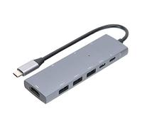 Expansion Dock 9 in 1 Adapter Multiport Hub USB 3.0 Adapter, 3.5mm Memory Card Docking Station Data Transmission Docking Station, High Speed and Practical