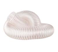 Expansion Flexible Dust Collection Hose 1/2/ 3/4", Puncture-Resistant Duct Hose for Collection Systems, Sturdy Vent Ducting for Ductwork Fan/Radial Arm Saw/Woodworking(Id 65mm(2.6"),L5m/16.4ft)