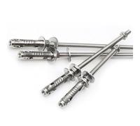 expansion screw， 1PCS,Self Tapping Screws, Metal Bolt M6 M8 M10 M12 304 Stainless Steel Lengthening Expansion Screw Super Long Ceiling(M8x400mm)