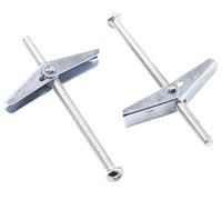 expansion screw, 2PCS,Spreading length38mm,Self Tapping Screws, M3M4/M5/M6/M8 with Screw Spring Wing Toggle Anchor Bolt with Zinc Plated/Wing Muelle(M4x40mm)