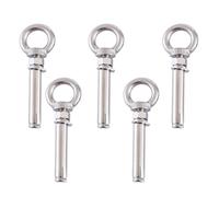 Expansion Screw BoltExpansion Screw Bolts, M6 Expansion Bolt, 5 Pcs 304 Stainless Steel Ring Lifting Anchor Eyebolt Expansion Screw for Concrete Wall,M6x60mm