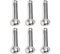 Expansion Screw Bolts,External Hex Nut, Stainless Steel Pan Head Cross Expansion Screw Sleeve Anchor Bolt Heavy D(M8x80)