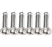 Expansion Screw Bolts,External Hex Nut, Stainless Steel Pan Head Cross Expansion Screw Sleeve hor Bolt
