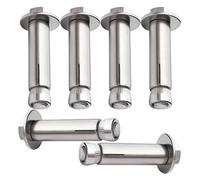 Expansion Screw Bolts,External Hex Nut, Wall Plugs, Screw DIY Hardware Expansion Bolt Sleeve hor 6pcs Fixing hors