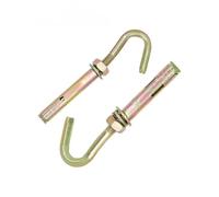 Expansion Screw Hook 10PCS Color Coated Zinc Alloy Universal Expansion Screw Hook Load-bearing Bolt M6M8M10M12 Hardware Accessories(M10x115mm)