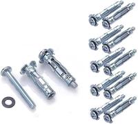 Expansion Screws 2PCS,Self Tapping Screws, Drywall Anchor Plasterboard Cavity Plug Dowel Hollow Wall Anchor for Ceiling Expansion Screws Gypsum Board Holes(M6x65mm)