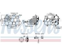 NISSENS 996316 Coolant expansion tank