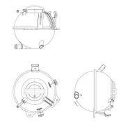 NRF 454082 Coolant expansion tank