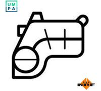 EXPANSION TANK COOLANT 454137 FOR VOLVO V60 S80/II S60 XC60/SUV V70/III 1.6L