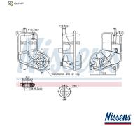 Nissens Coolant Expansion Tank 996287 – Fits Audi, SEAT & VW (A4, A6, Exeo, Passat)