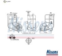 NISSENS 996287 Coolant expansion tank