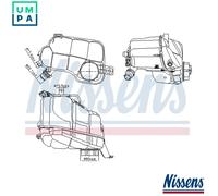 NISSENS 996297 Coolant expansion tank