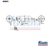NISSENS 996331 Coolant expansion tank