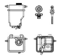 NRF 454036 Coolant expansion tank