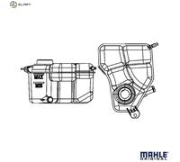MAHLE ORIGINAL CRT 133 000S Coolant expansion tank