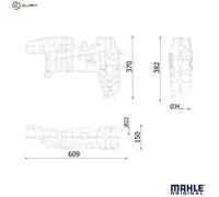 Mahle Expansion Tank CRT250000S - Commercial Vehicle Quality Replacement Part