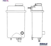 Mahle Expansion tank - CRT52000S