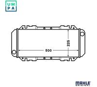 MAHLE CRT 56 000S Coolant expansion tank