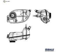 MAHLE ORIGINAL CRT 65 000S Coolant expansion tank