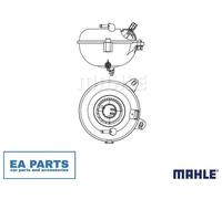Expansion Tank, coolant for AUDI A3 TT MAHLE CRT 21 000S