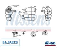 Expansion Tank, coolant for AUDI A5 NISSENS 996323