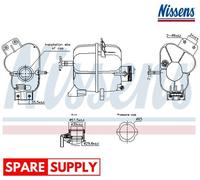 EXPANSION TANK, COOLANT FOR CHEVROLET BEAT NISSENS 996343